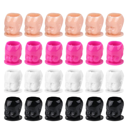 50pcs Baby Head Tattoo Ink Caps